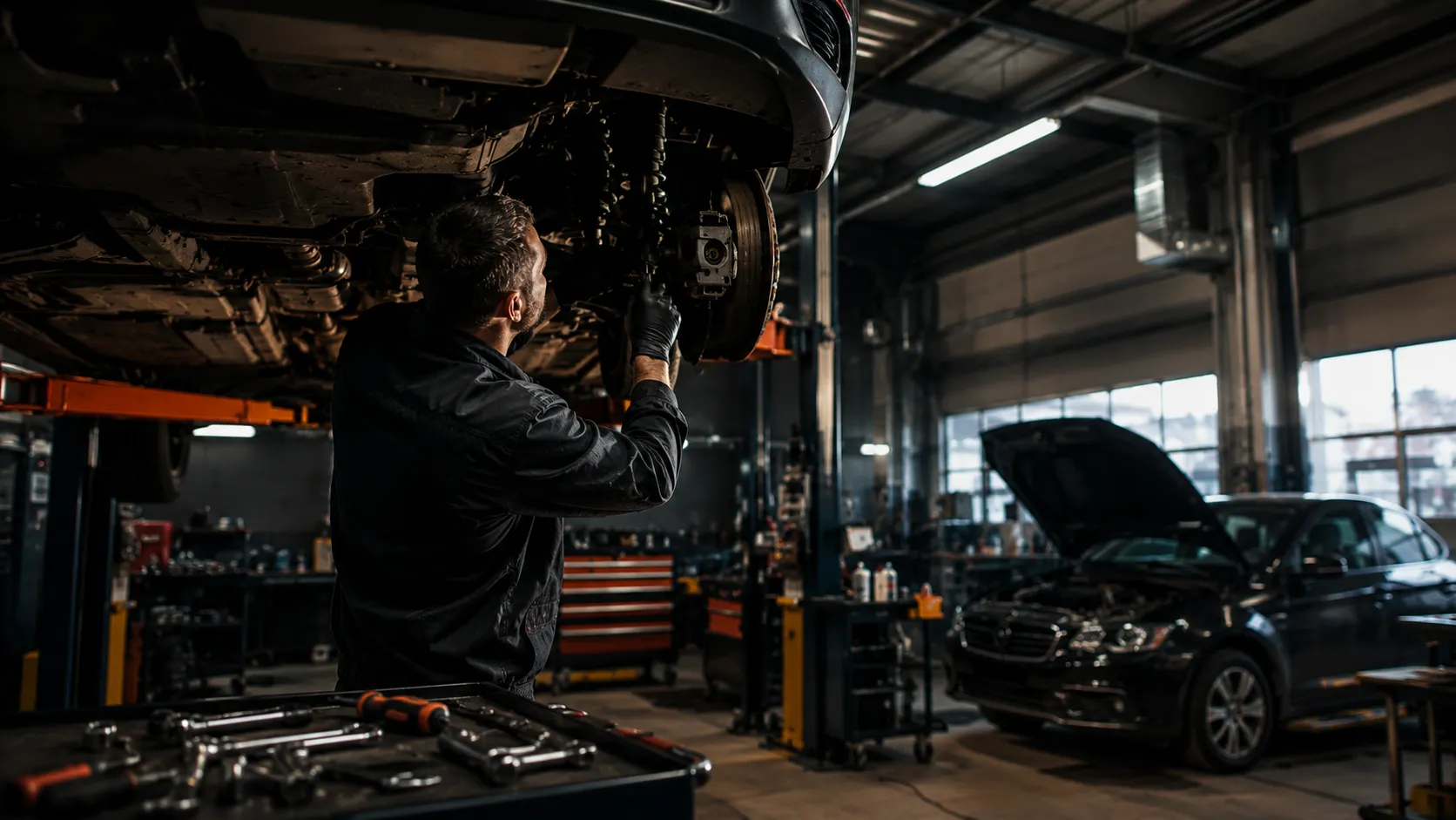 Atelier Garage Moderne — pont n°1 — mécanique
